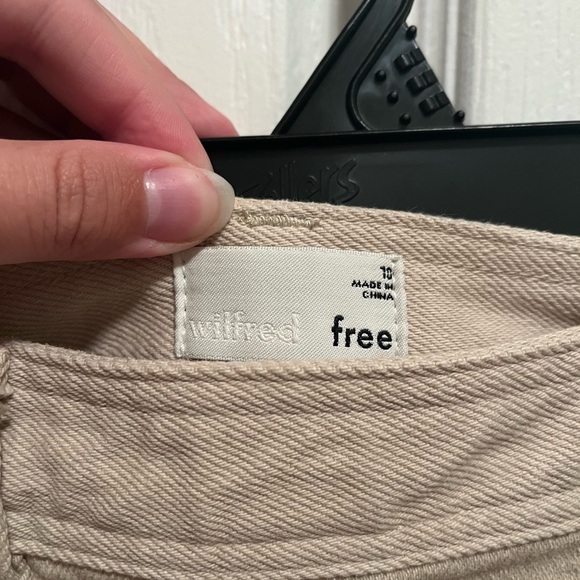 NWOT Wilfred Free Penske Mini Skirt - Picture 4 of 6